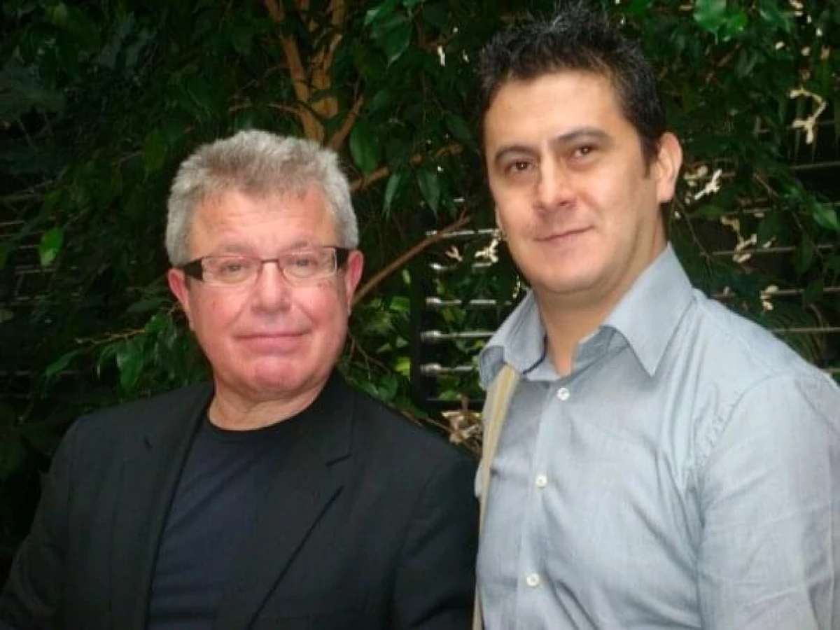Meeting with Daniel Libeskind back in 2009